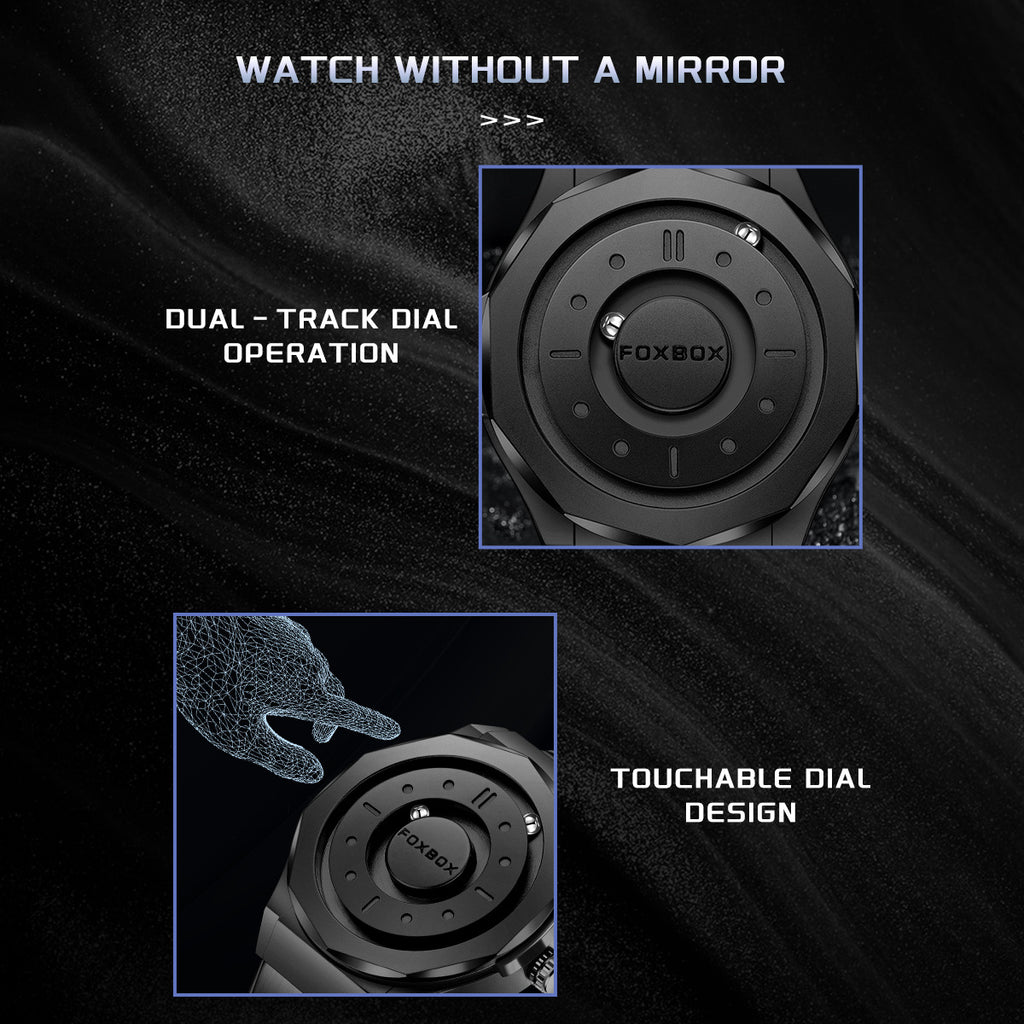 Foxbox/Outdoor Cool Magnetic Levitation Watch Men's High-Tech Creative Personality Concept Watch