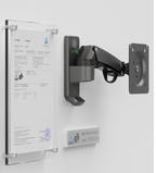 NB F120 monitor bracket wall mounted lifting rotating telescopic air pressure wall mounted computer display rack