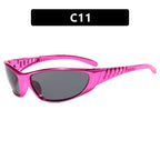 Future Tech Sunglasses Y2K Millennium Sunglasses Spicy Girl Retro High End Sunglasses Street Photography Female