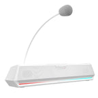 Walker G1500 BAR White Computer Speaker Desktop Home Gaming PS5 External Long Strip Speaker