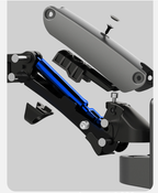 NB F120 monitor bracket wall mounted lifting rotating telescopic air pressure wall mounted computer display rack