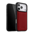 Melkco Leather Case for iPhone 17 Pro Max, Full Coverage Genuine Leather, iPhone 16 Pro, iPhone 15 Pro with Skin Design, iPhone 14 Fashionable Cover