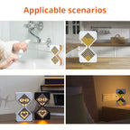 Cyber-style LED electronic sand timer: gravity-sensing, 1-30min countdown, tech decompression toy